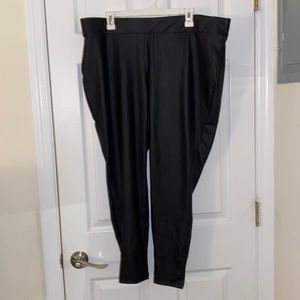 Black Torrid Faux Leather Leggings